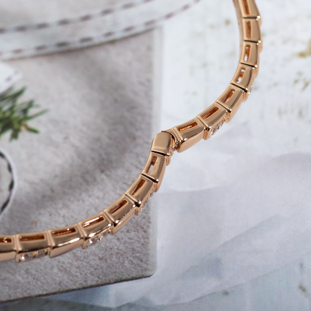 [ELAN LUXE]SERPENTI BRACELET PINK GOLD DIAMOND