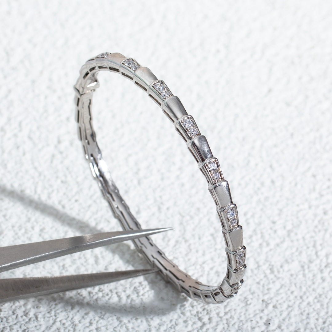 [ELAN LUXE]SERPENTI BRACELET SILVER DIAMOND