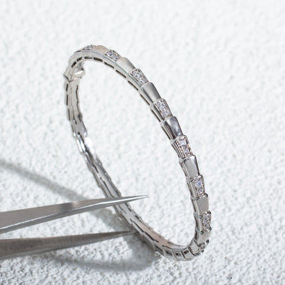 [ELAN LUXE]SERPENTI BRACELET SILVER DIAMOND