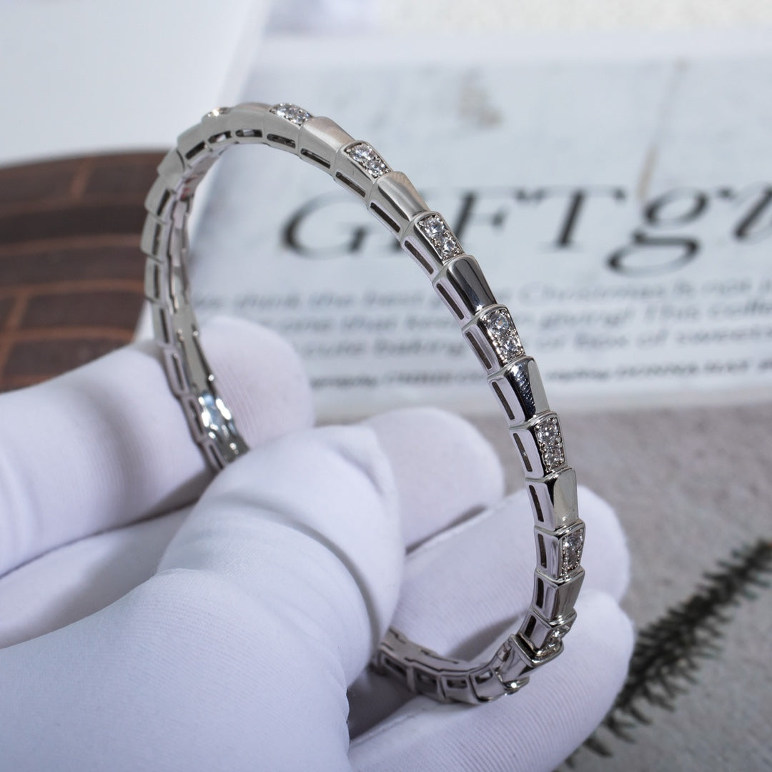 [ELAN LUXE]SERPENTI BRACELET SILVER DIAMOND