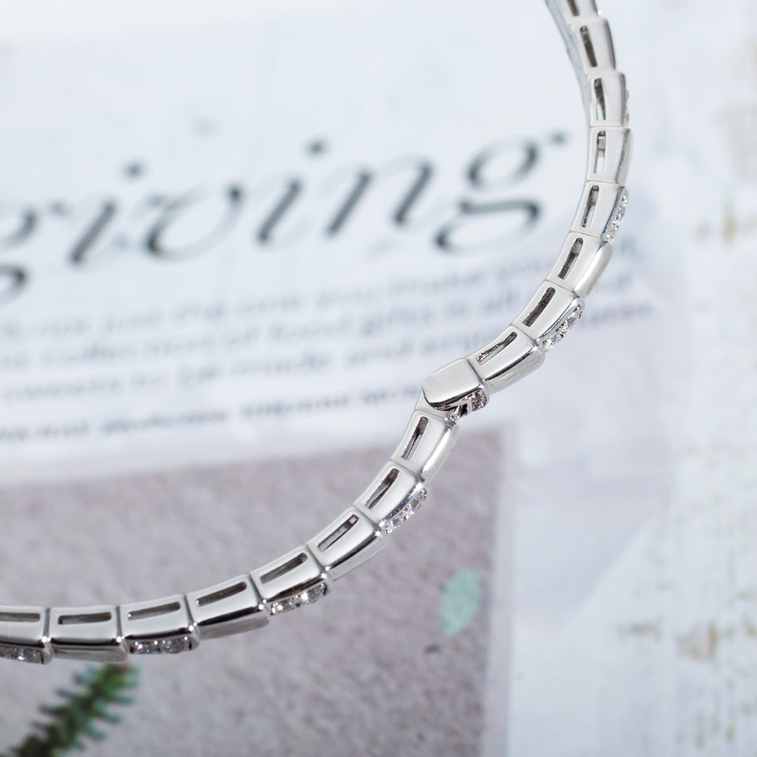 [ELAN LUXE]SERPENTI BRACELET SILVER DIAMOND