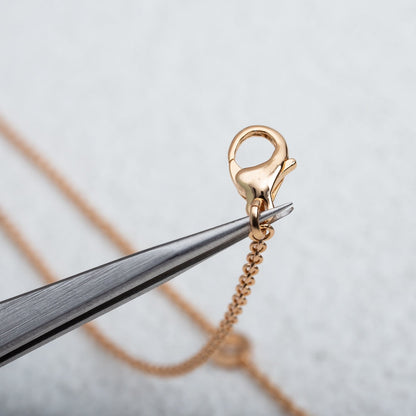 [ELAN LUXE]PARENTESI NECKLACE PINK GOLD