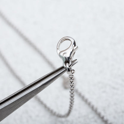 [ELAN LUXE]PARENTESI NECKLACE SILVER