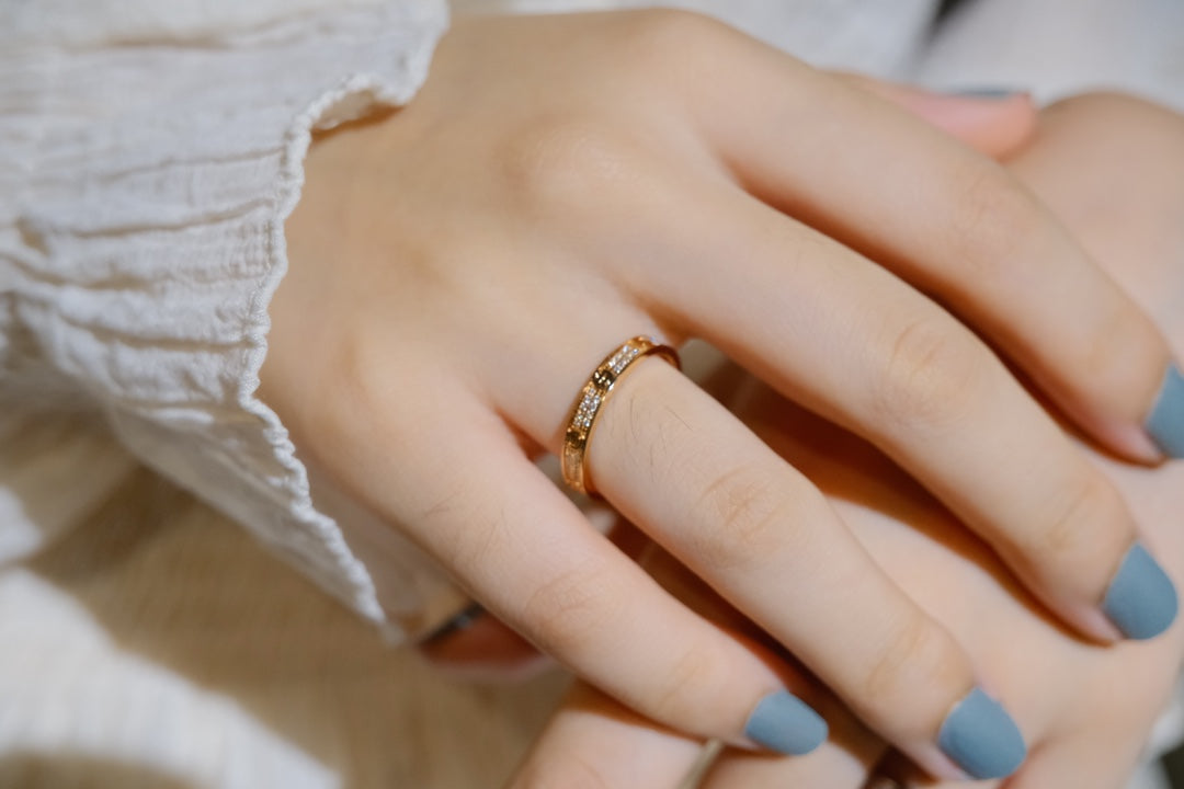 [ELAN LUXE]LOVE RING 2.65MM DIAMOND