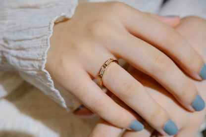 [ELAN LUXE]LOVE RING 2.65MM DIAMOND