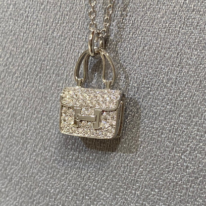 [ELAN LUXE]CONSTANCE PEDANT DIAMOND NECKLACE