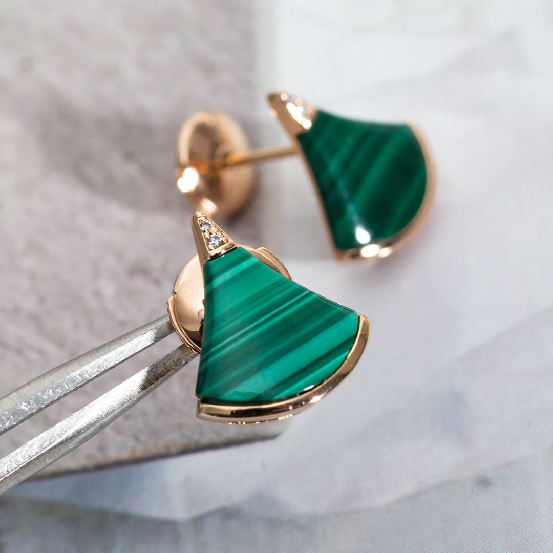 [ELAN LUXE]DIVAS DREAM EARRINGS PINK GOLD