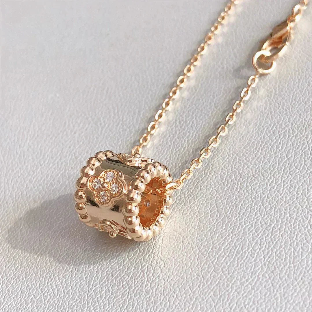[ELAN LUXE]PERLEE PEDANT NECKLACE GOLD / ROSE GOLD