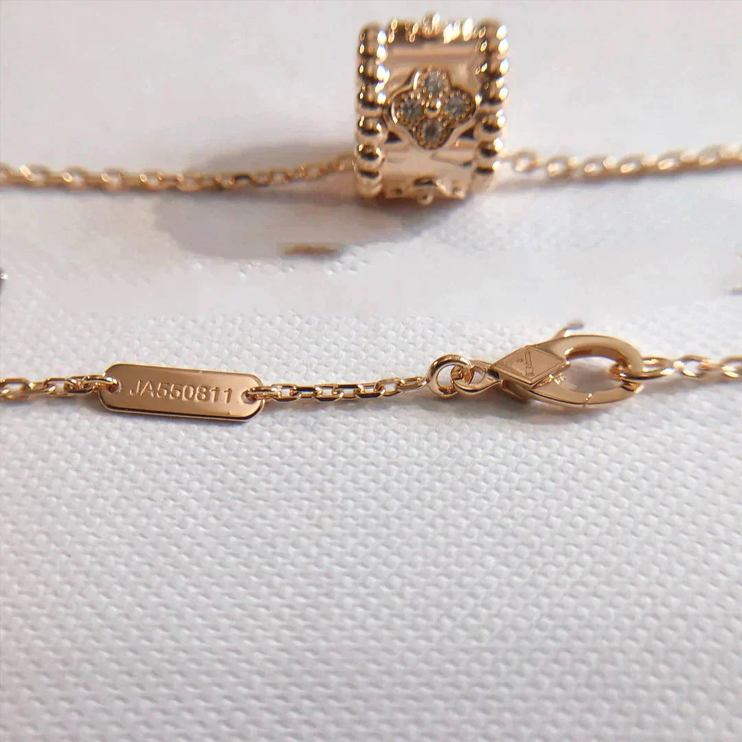 [ELAN LUXE]PERLEE PEDANT NECKLACE GOLD / ROSE GOLD