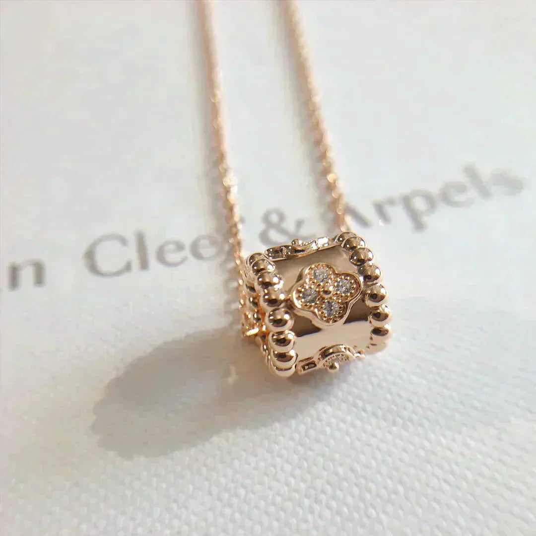 [ELAN LUXE]PERLEE PEDANT NECKLACE GOLD / ROSE GOLD
