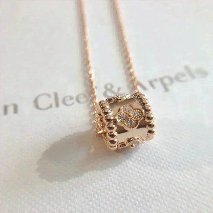 [ELAN LUXE]PERLEE PEDANT NECKLACE GOLD / ROSE GOLD