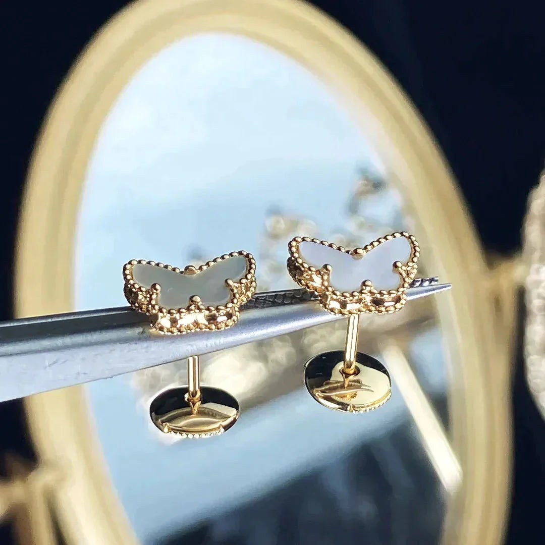 [ELAN LUXE]SWEET BUTTERFLY MOP EARSTUDS