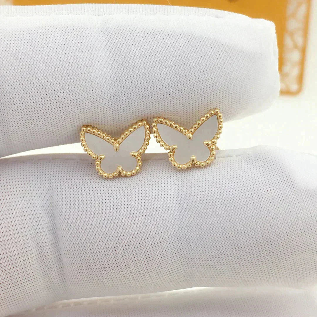 [ELAN LUXE]SWEET BUTTERFLY MOP EARSTUDS