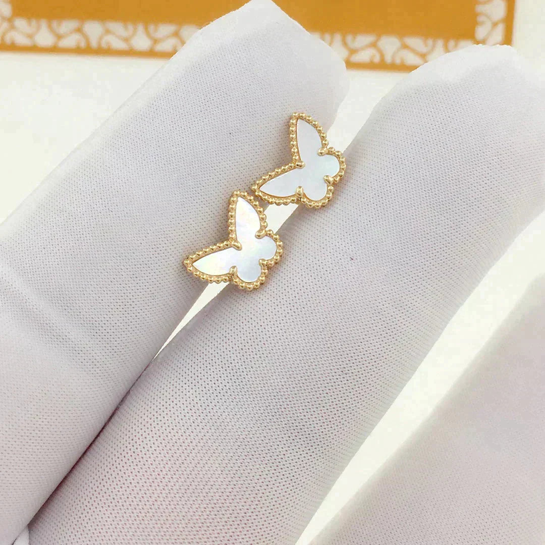 [ELAN LUXE]SWEET BUTTERFLY MOP EARSTUDS