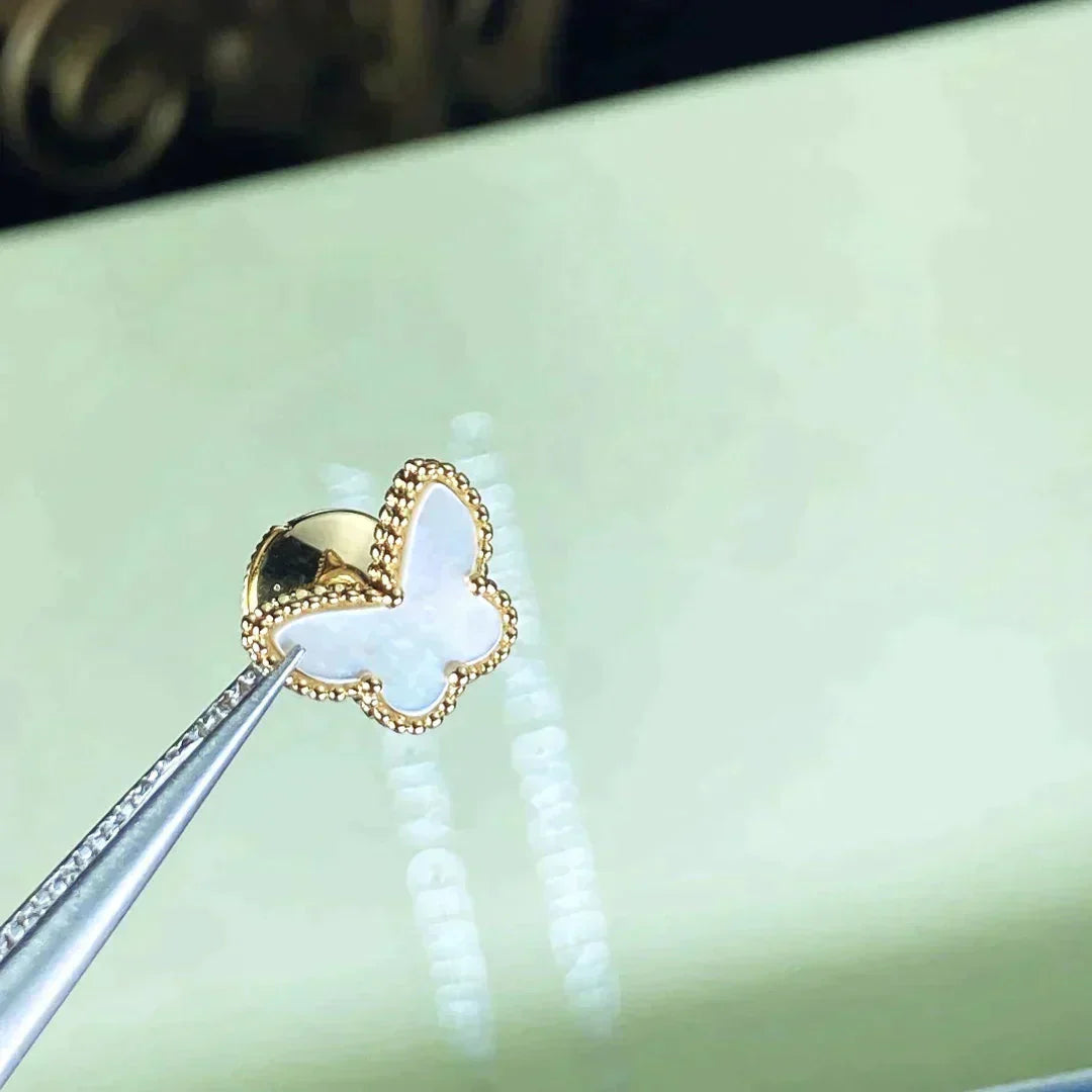 [ELAN LUXE]SWEET BUTTERFLY MOP EARSTUDS
