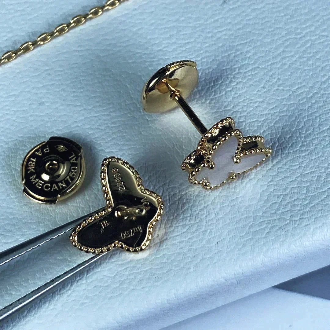 [ELAN LUXE]SWEET BUTTERFLY MOP EARSTUDS