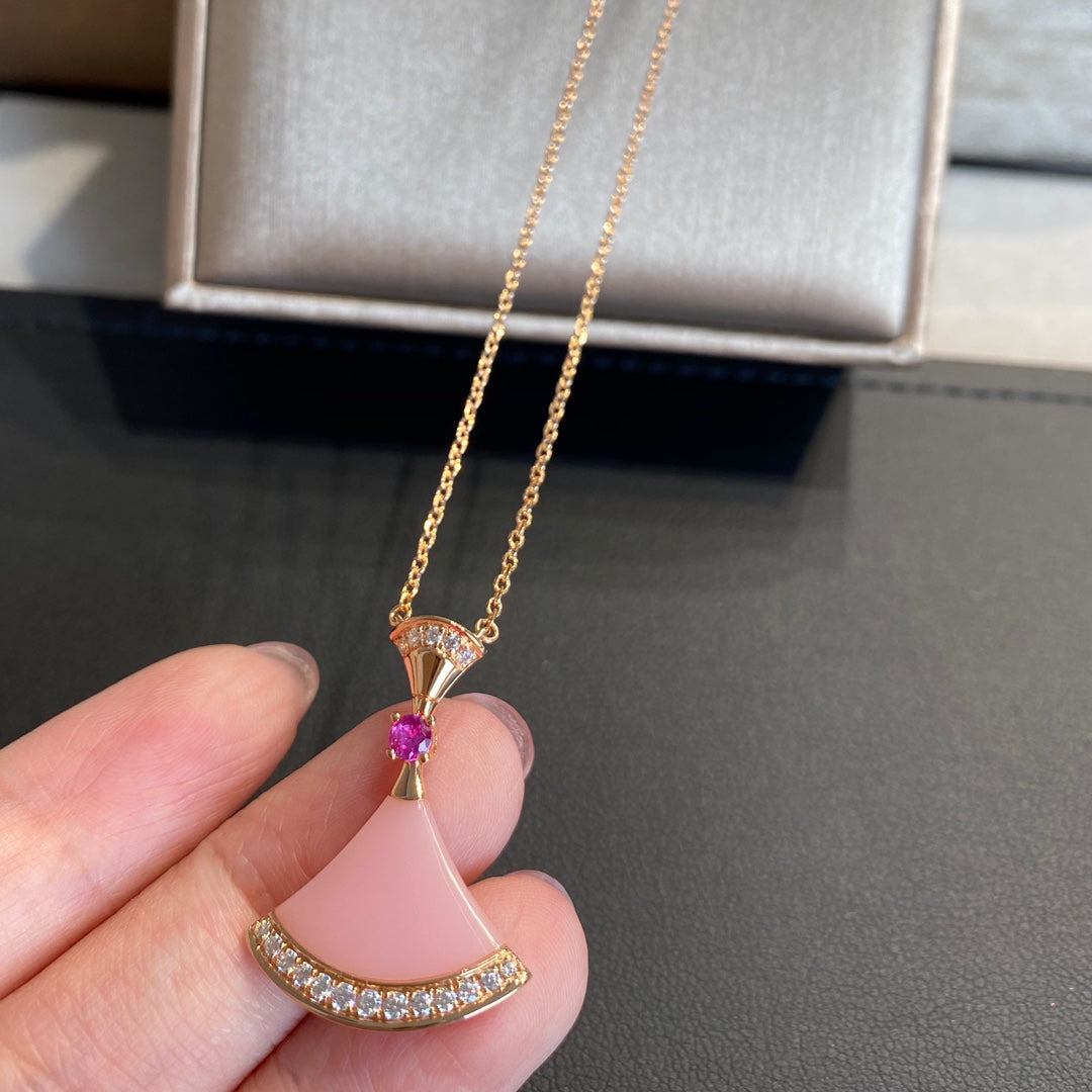 [ELAN LUXE]DREAM NECKLACE PINK OPAL