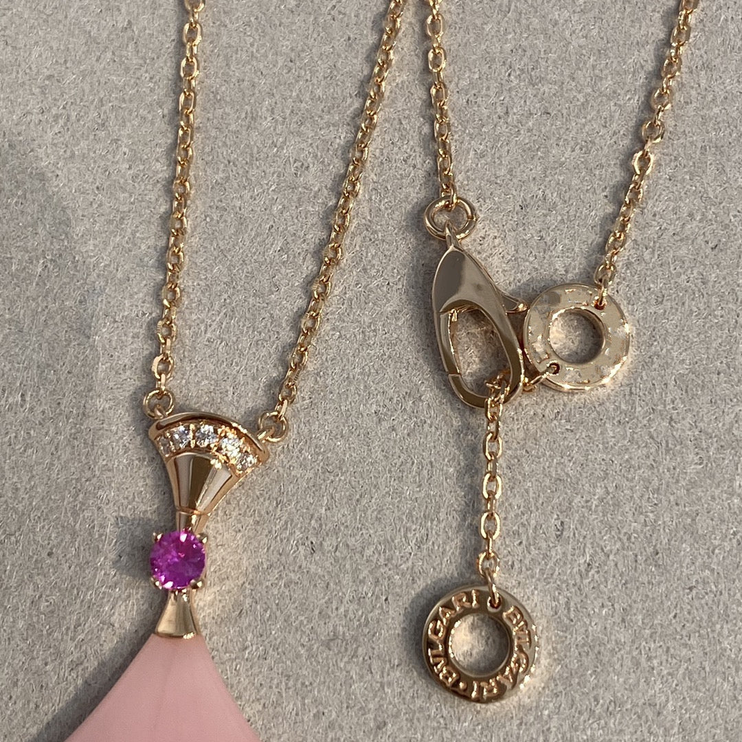 [ELAN LUXE]DREAM NECKLACE PINK OPAL