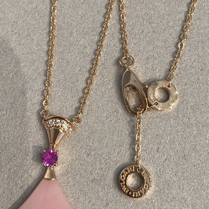 [ELAN LUXE]DREAM NECKLACE PINK OPAL