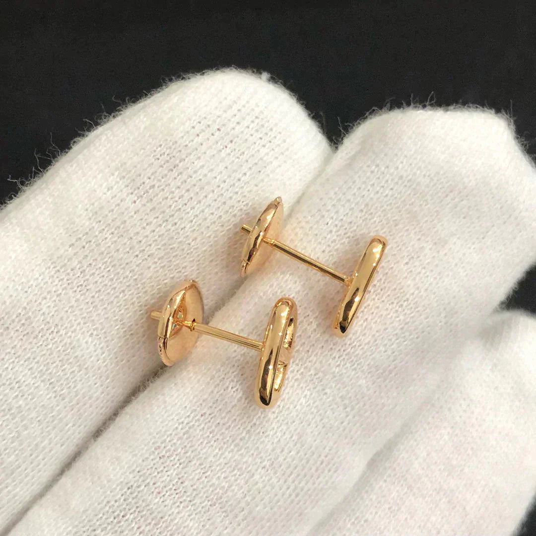 [ELAN LUXE]CHAINE SMALL EARRINGS GOLD AND SILVER