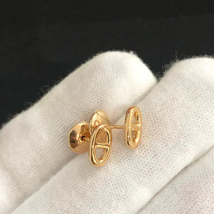 [ELAN LUXE]CHAINE SMALL EARRINGS GOLD AND SILVER