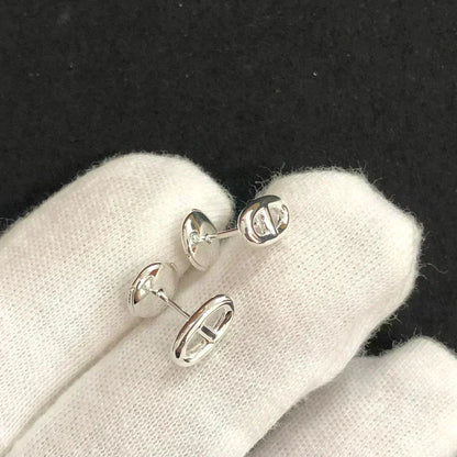 [ELAN LUXE]CHAINE SMALL EARRINGS GOLD AND SILVER