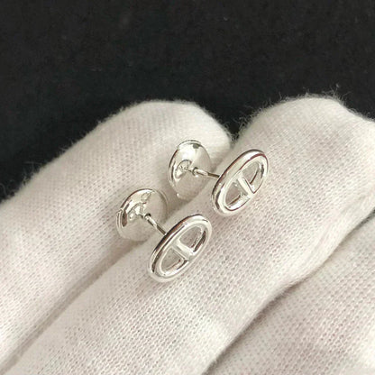 [ELAN LUXE]CHAINE SMALL EARRINGS GOLD AND SILVER