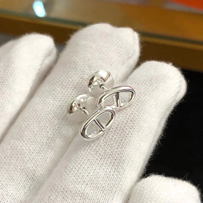 [ELAN LUXE]CHAINE SMALL EARRINGS GOLD AND SILVER