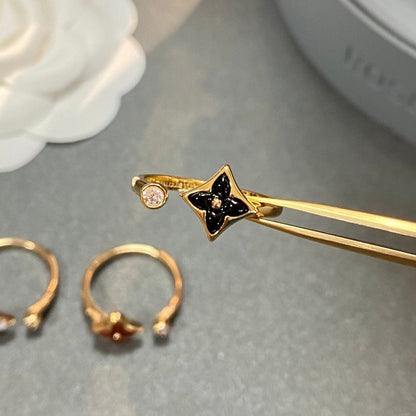 [ELAN LUXE]STAR 1 DIAMOND OPEN RING