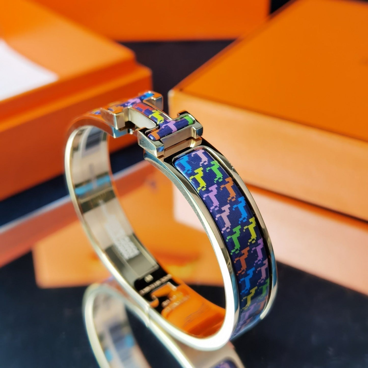 [ELAN LUXE]H HORSE BRACELET 12MM