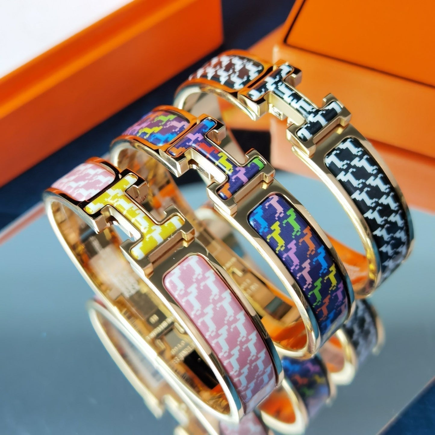 [ELAN LUXE]H HORSE BRACELET 12MM