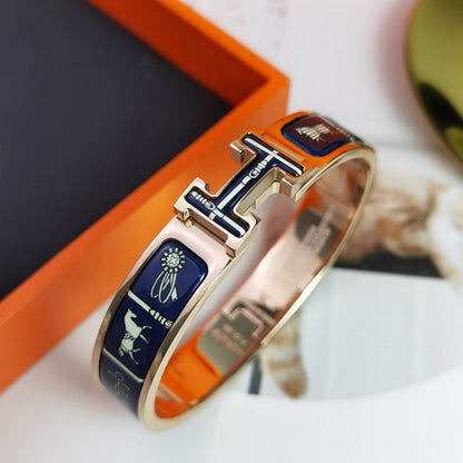[ELAN LUXE]H COUVERTURES DARK BLUE BRACELET