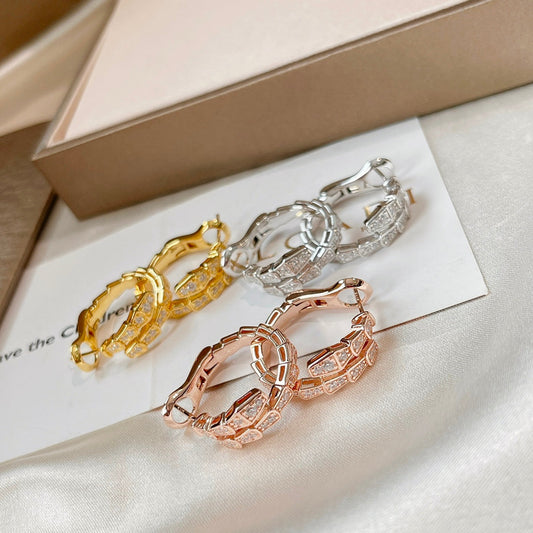 [ELAN LUXE]SERPENTI EARRINGS DIAMOND