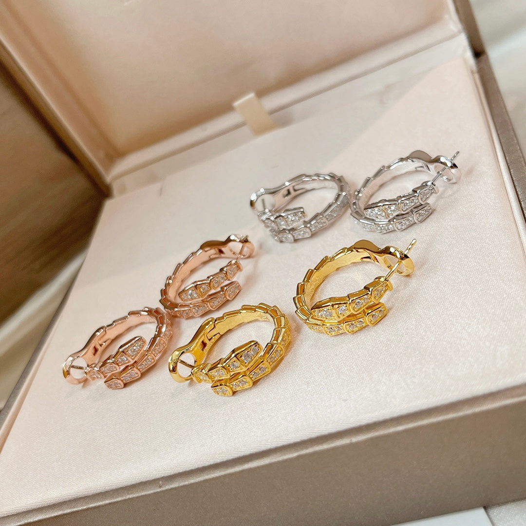 [ELAN LUXE]SERPENTI EARRINGS DIAMOND