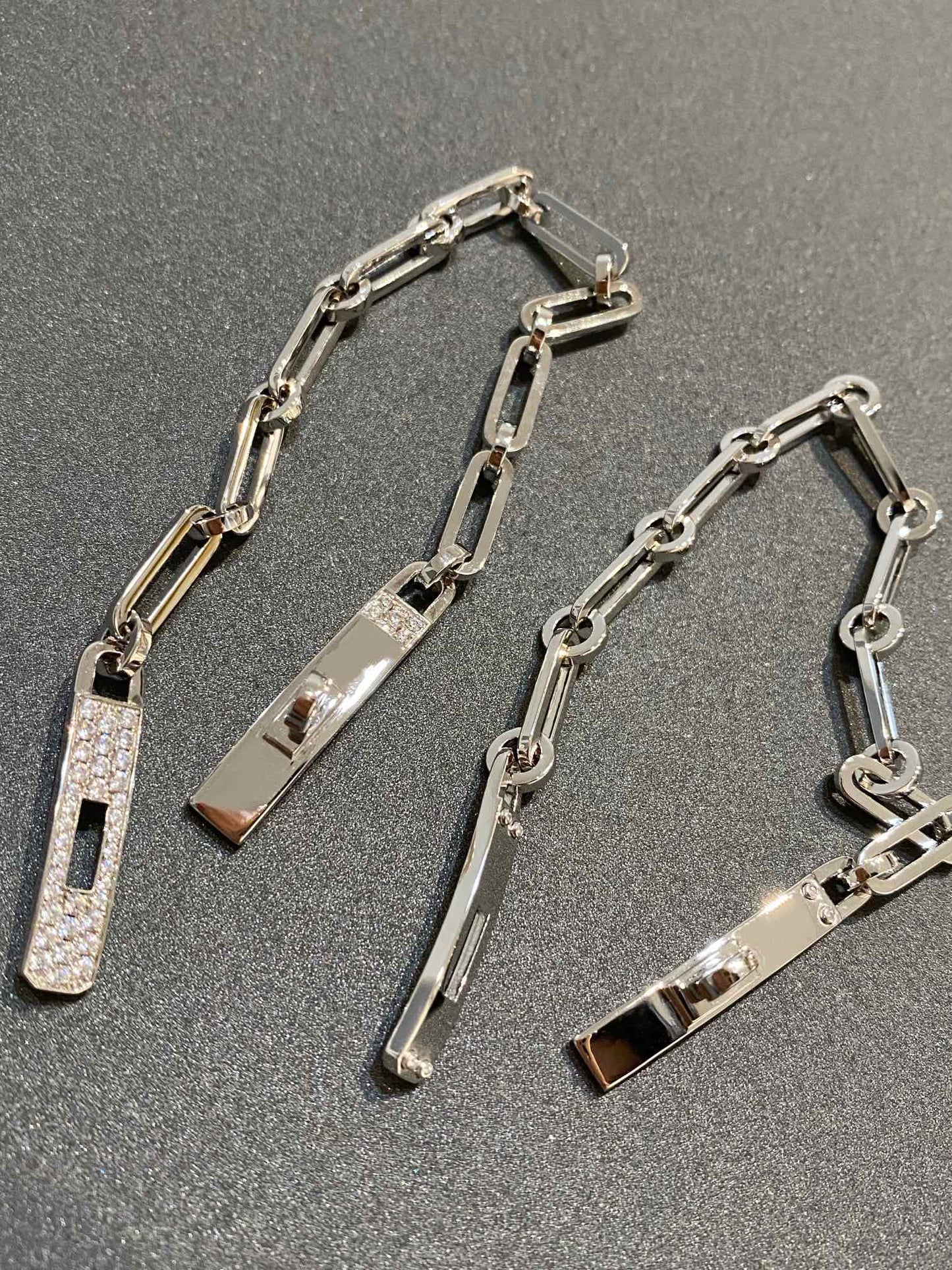 [ELAN LUXE]CHAINE BRACELET SMALL MODEL DIAMOND