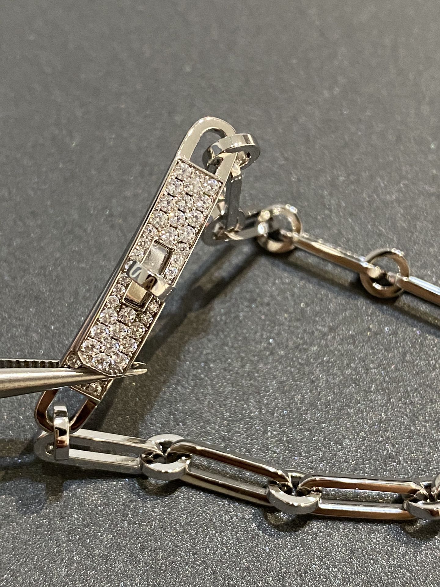 [ELAN LUXE]CHAINE BRACELET SMALL MODEL DIAMOND