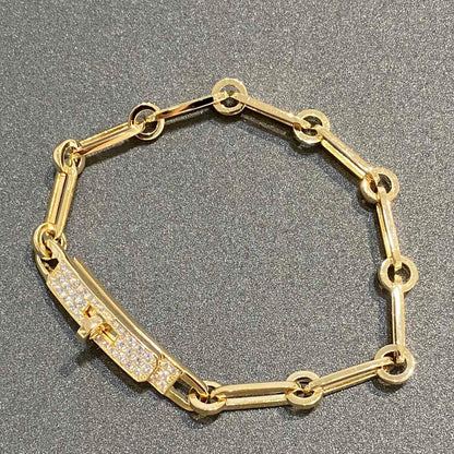 [ELAN LUXE]CHAINE BRACELET SMALL MODEL DIAMOND