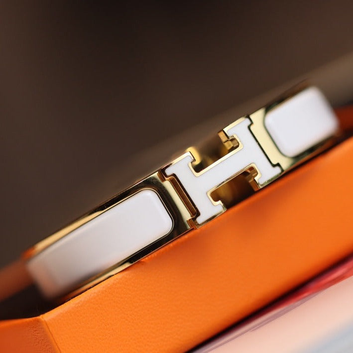 [ELAN LUXE]H BRACELET 12MM GOLD