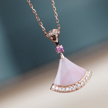 [ELAN LUXE]DREAM NECKLACE PINK MOP DIAMOND