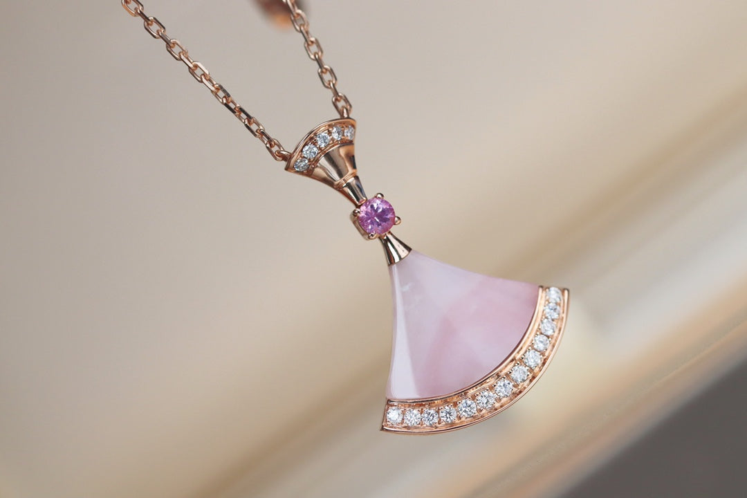 [ELAN LUXE]DREAM NECKLACE PINK MOP DIAMOND