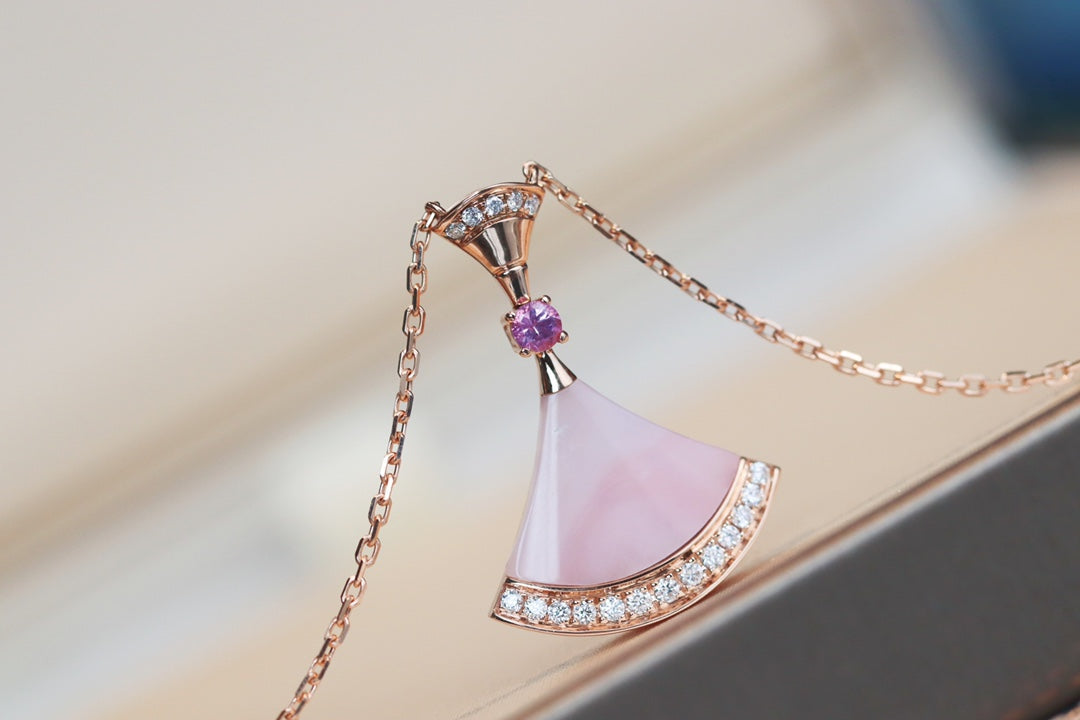 [ELAN LUXE]DREAM NECKLACE PINK MOP DIAMOND