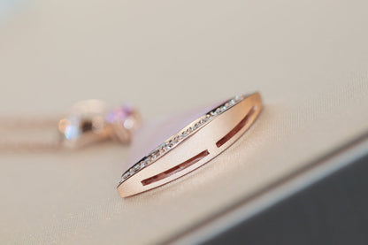 [ELAN LUXE]DREAM NECKLACE PINK MOP DIAMOND
