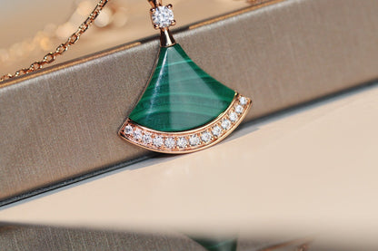 [ELAN LUXE]DREAM NECKLACE MALACHITE DIAMOND