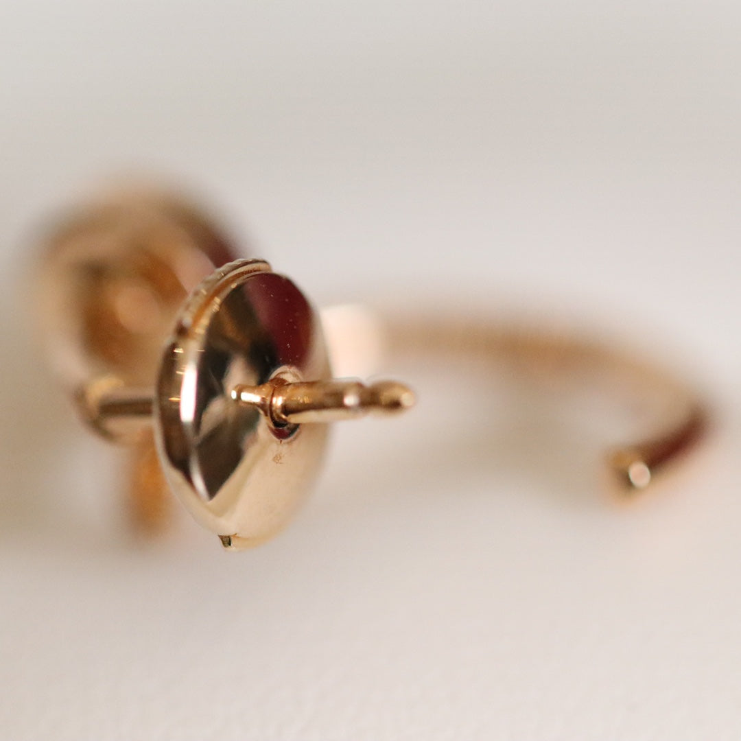 [ELAN LUXE]JUSTE EARRINGS PINK GOLD