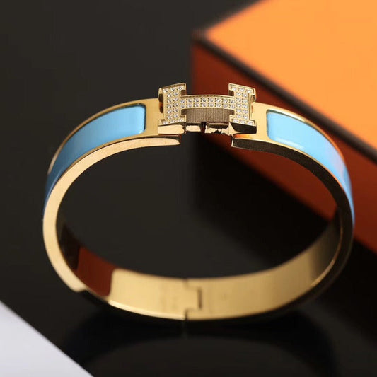 [ELAN LUXE]H CLOUD BLUE BRACELET GOLD DIAMOND