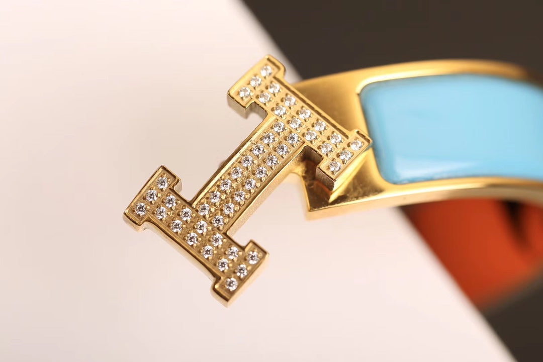 [ELAN LUXE]H CLOUD BLUE BRACELET GOLD DIAMOND