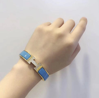 [ELAN LUXE]H CLOUD BLUE BRACELET GOLD DIAMOND