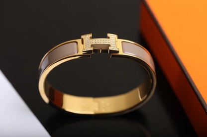 [ELAN LUXE]H BRACELET GOLD DIAMOND