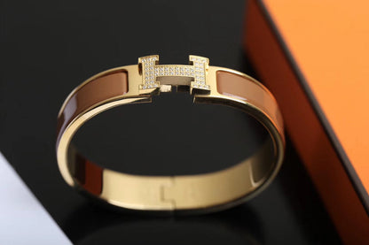 [ELAN LUXE]H BRACELET GOLD DIAMOND