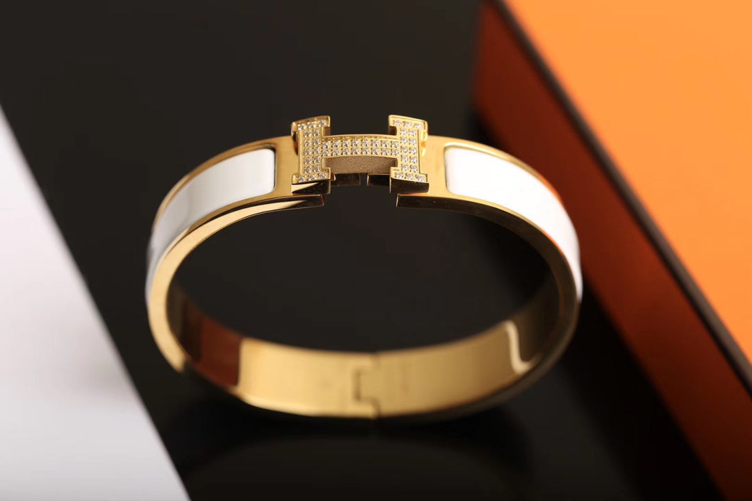 [ELAN LUXE]H BRACELET GOLD DIAMOND